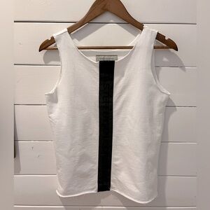 🚨-50%🚨 Henriette Steffensen Copenhagen White Tank size S